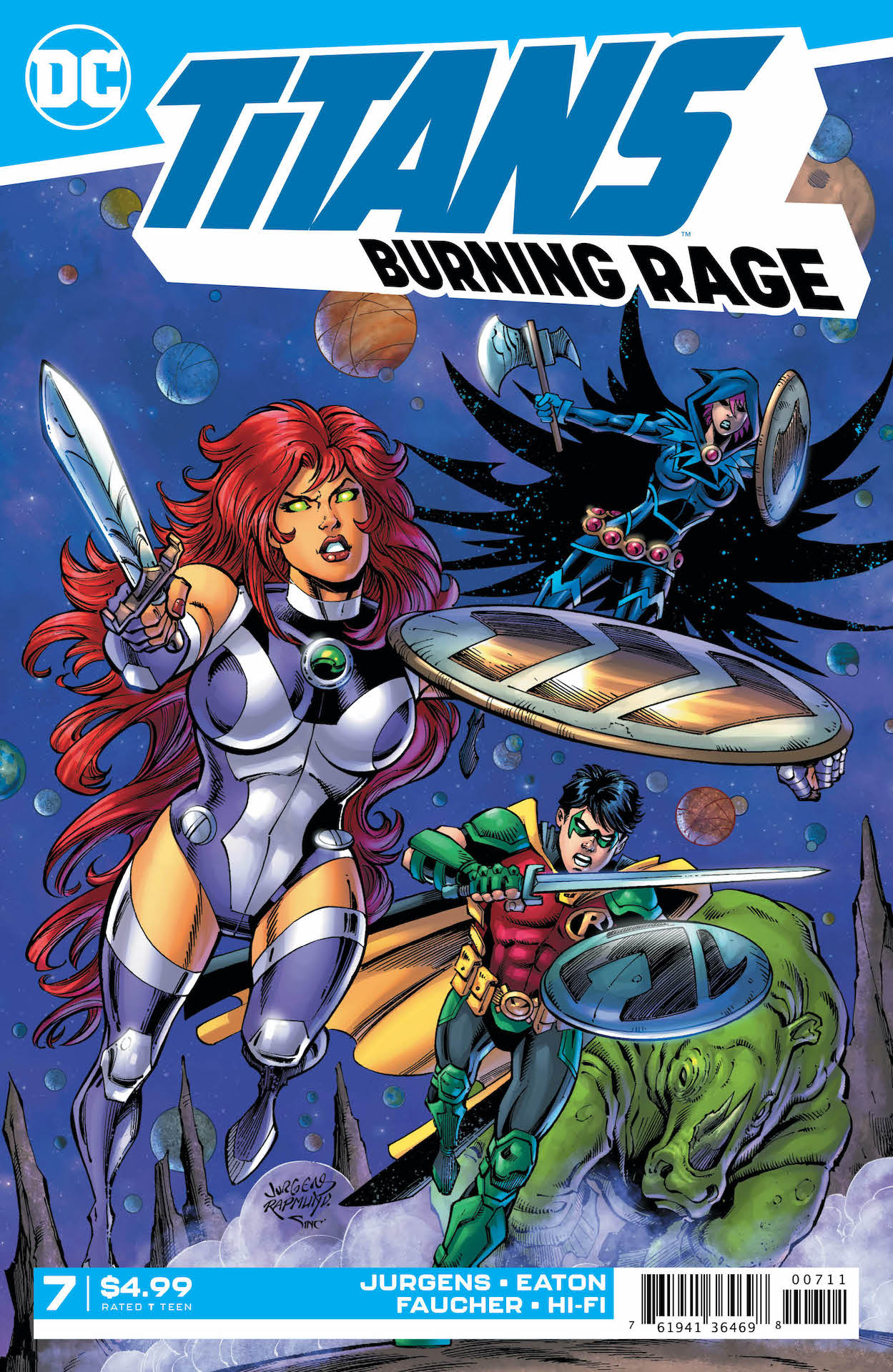 DC Preview: Titans: Burning Rage (2019-) #7
