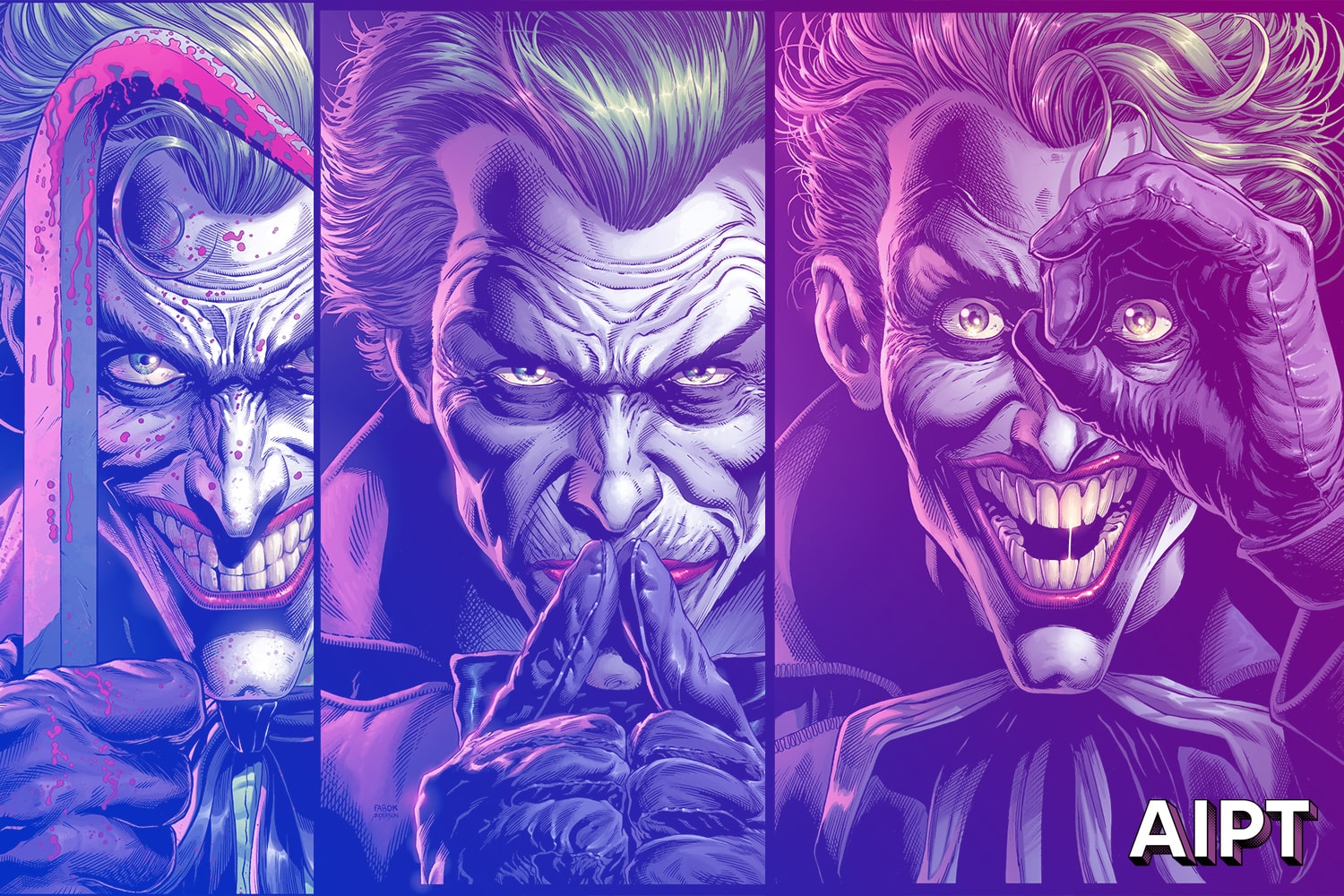 DC Comics releases 3 more unlettered pages from 'Batman: Three Jokers'