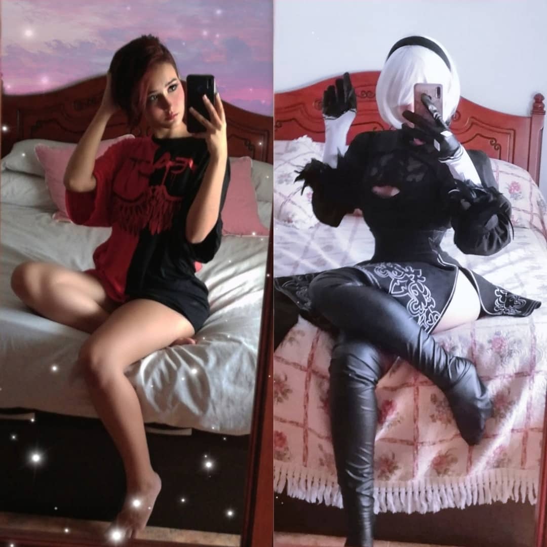 Nier: Automata and other gaming cosplay by nyukix