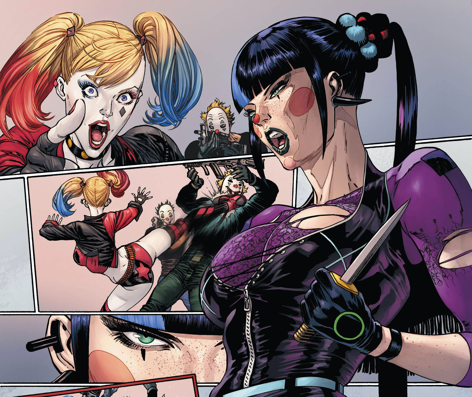DC Comics First Look: Batman #93 features Harley vs. Punchline on the road to "The Joker War"