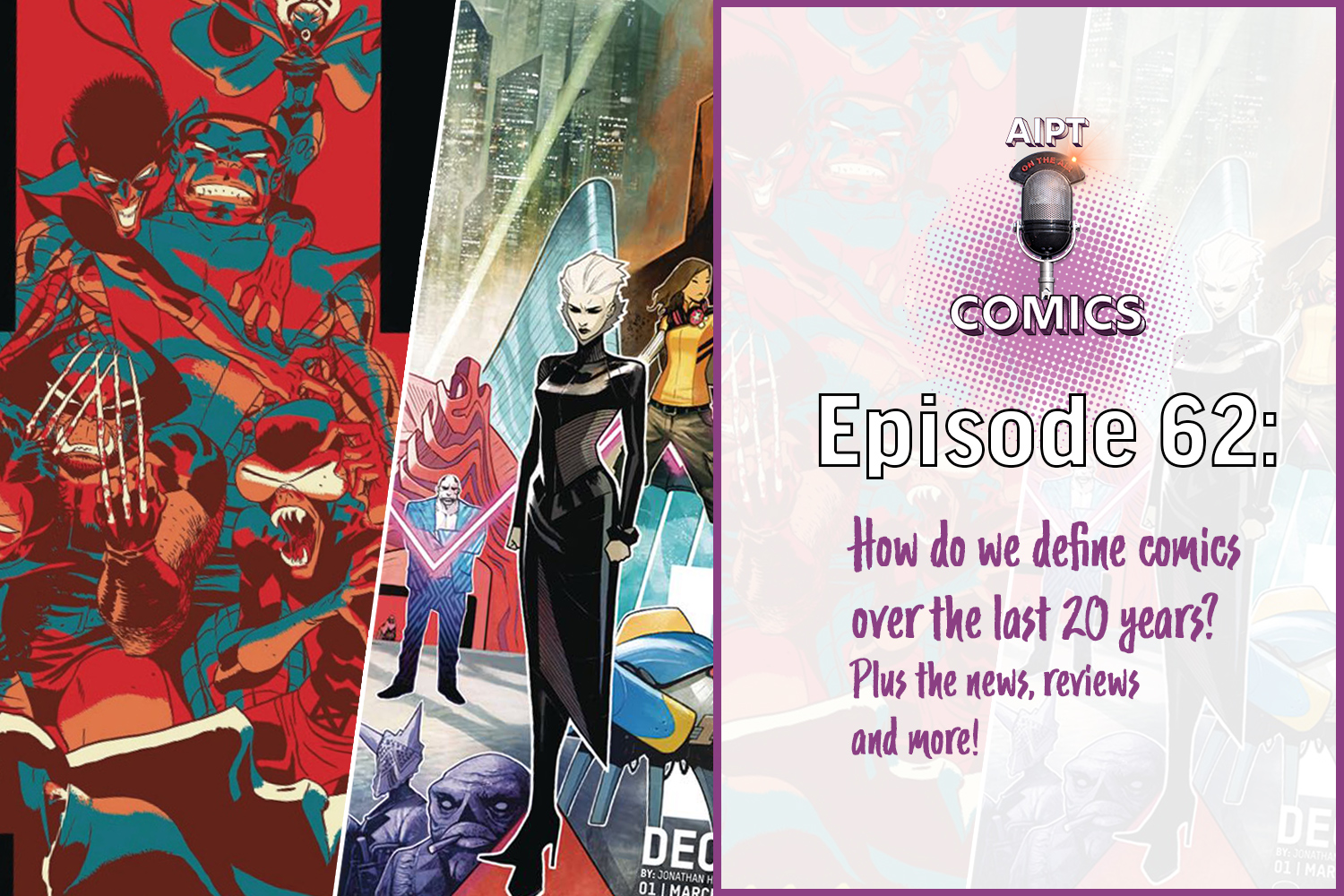 AIPT Comics Podcast Episode 62: How do we define comics over the last 20 years?