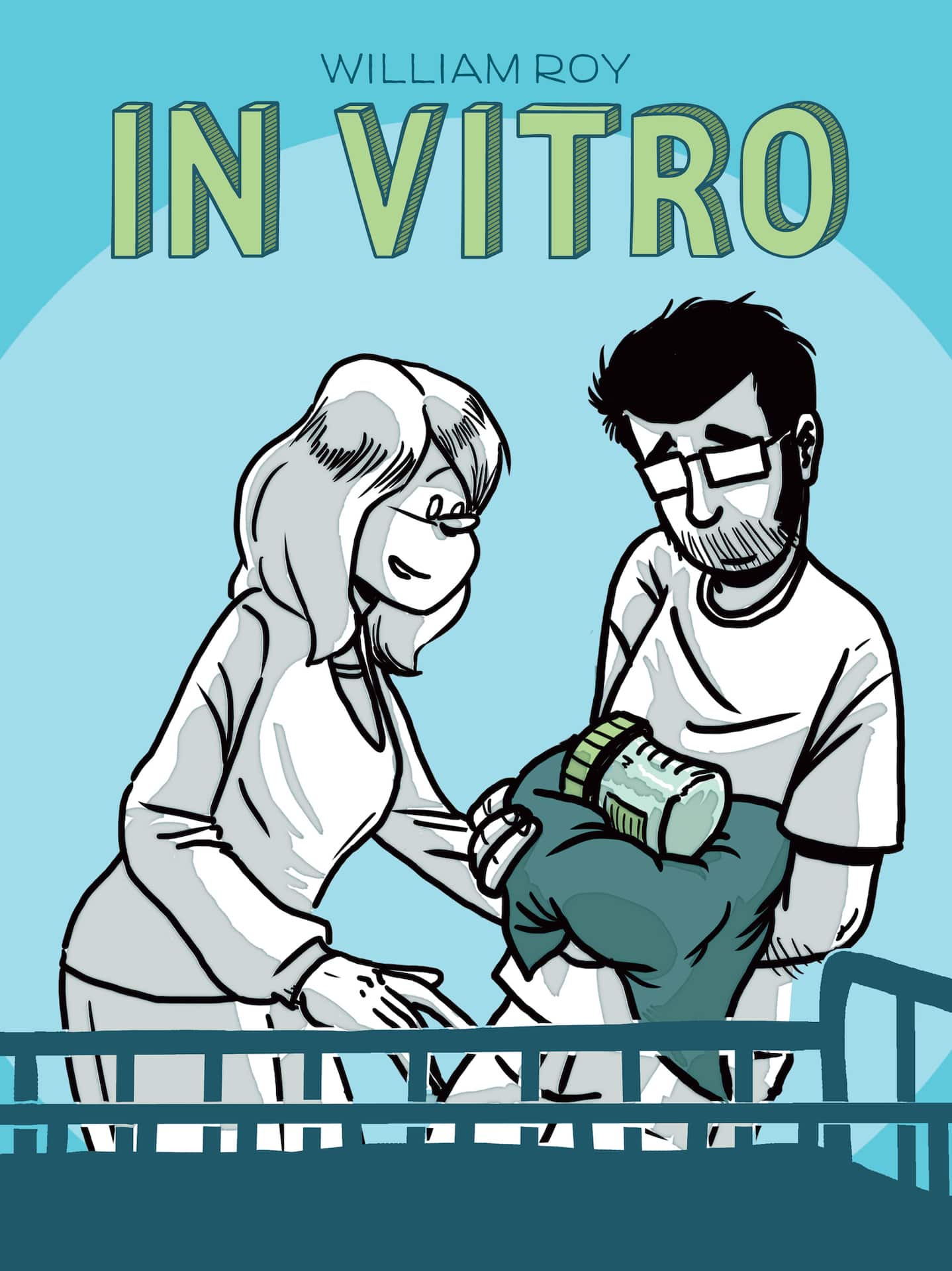 Humanoids publishing 'In Vitro' graphic novel by cartoonist William Roy March 31st