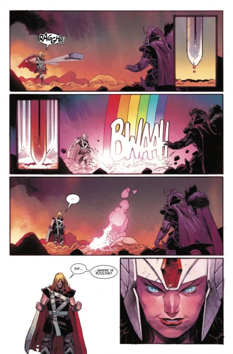 Marvel Comics teases Thor #4 second printing with a "never believe what happened" graphic