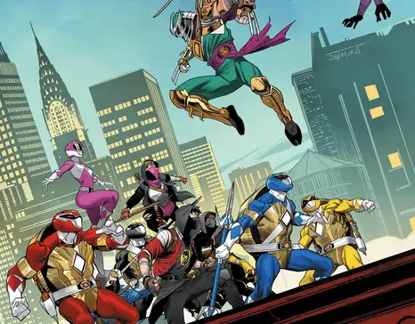 BOOM! Preview: Mighty Morphin Power Rangers/Teenage Mutant Ninja Turtles #4