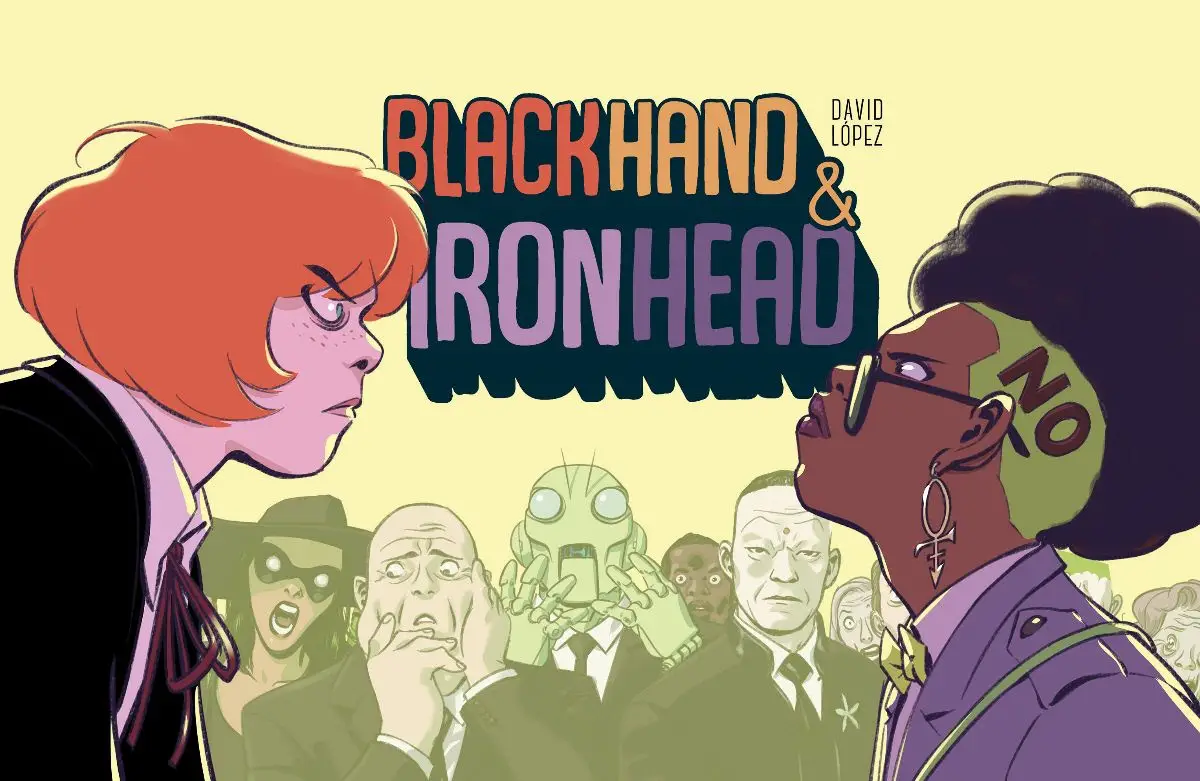 BlackHand & IronHead web comic receives print edition