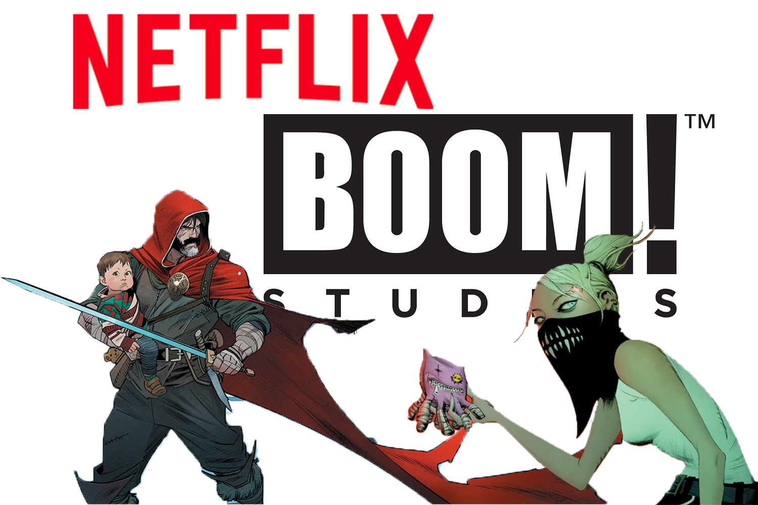 More comics content streaming in your future: Netflix inks first-look deal with BOOM! Studios