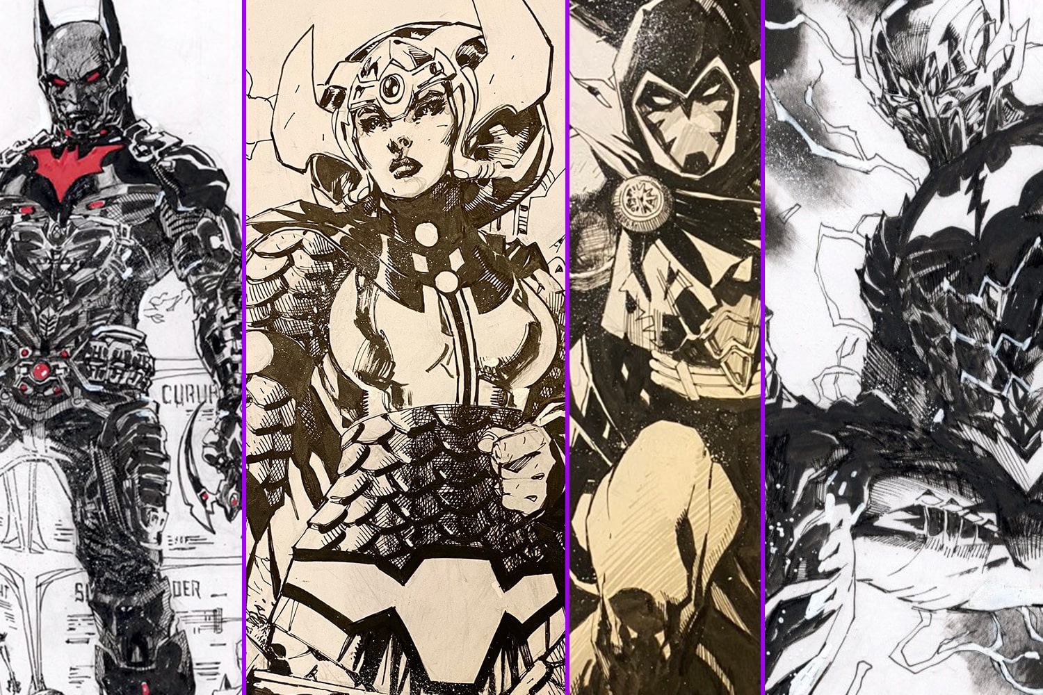Support comic shops: View every Jim Lee sketch so far in his 60 sketches in 60 days auction
