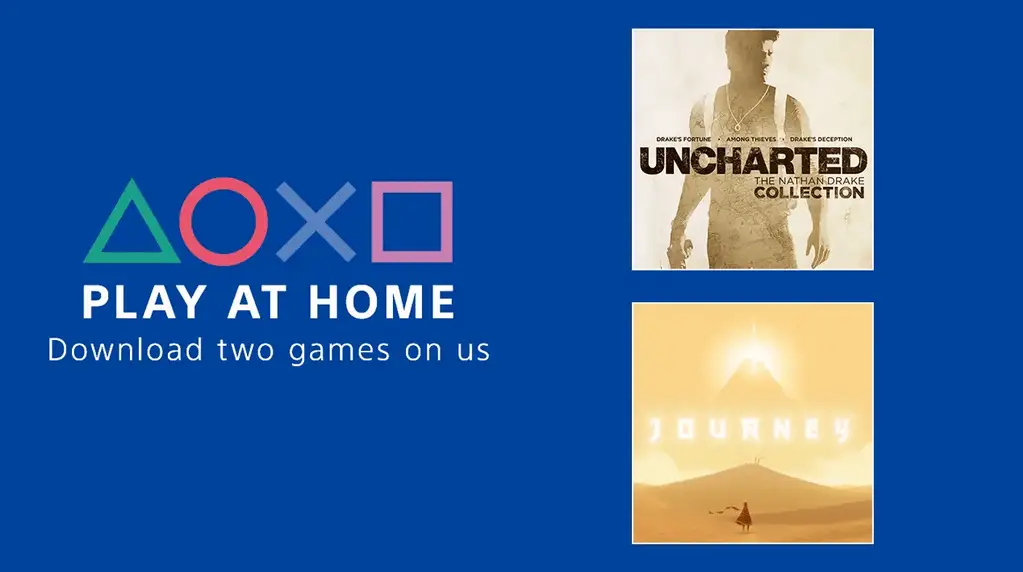 Sony's 'Play At Home' initiative offers Uncharted collection and Journey free on PS4