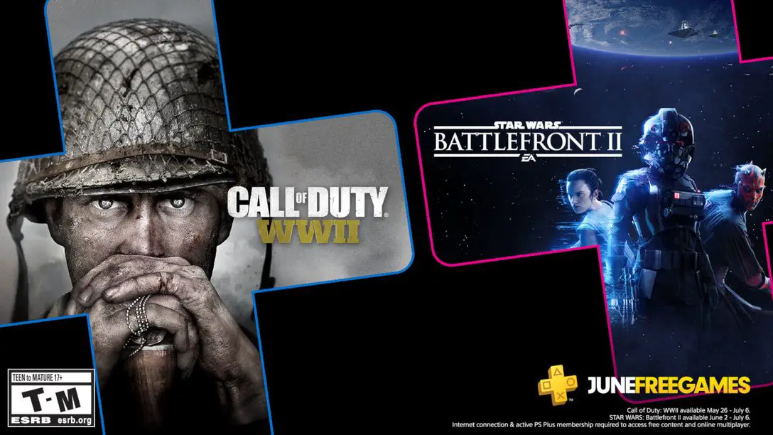 Star Wars Battlefront II and Call of Duty: WWII on PS Plus