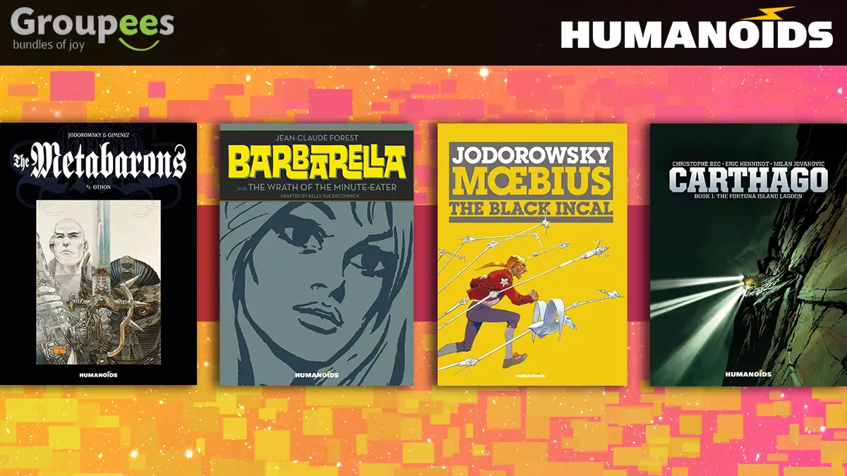 Support the Hero Initiative with limited time Humanoids digital comics bundle through May 20