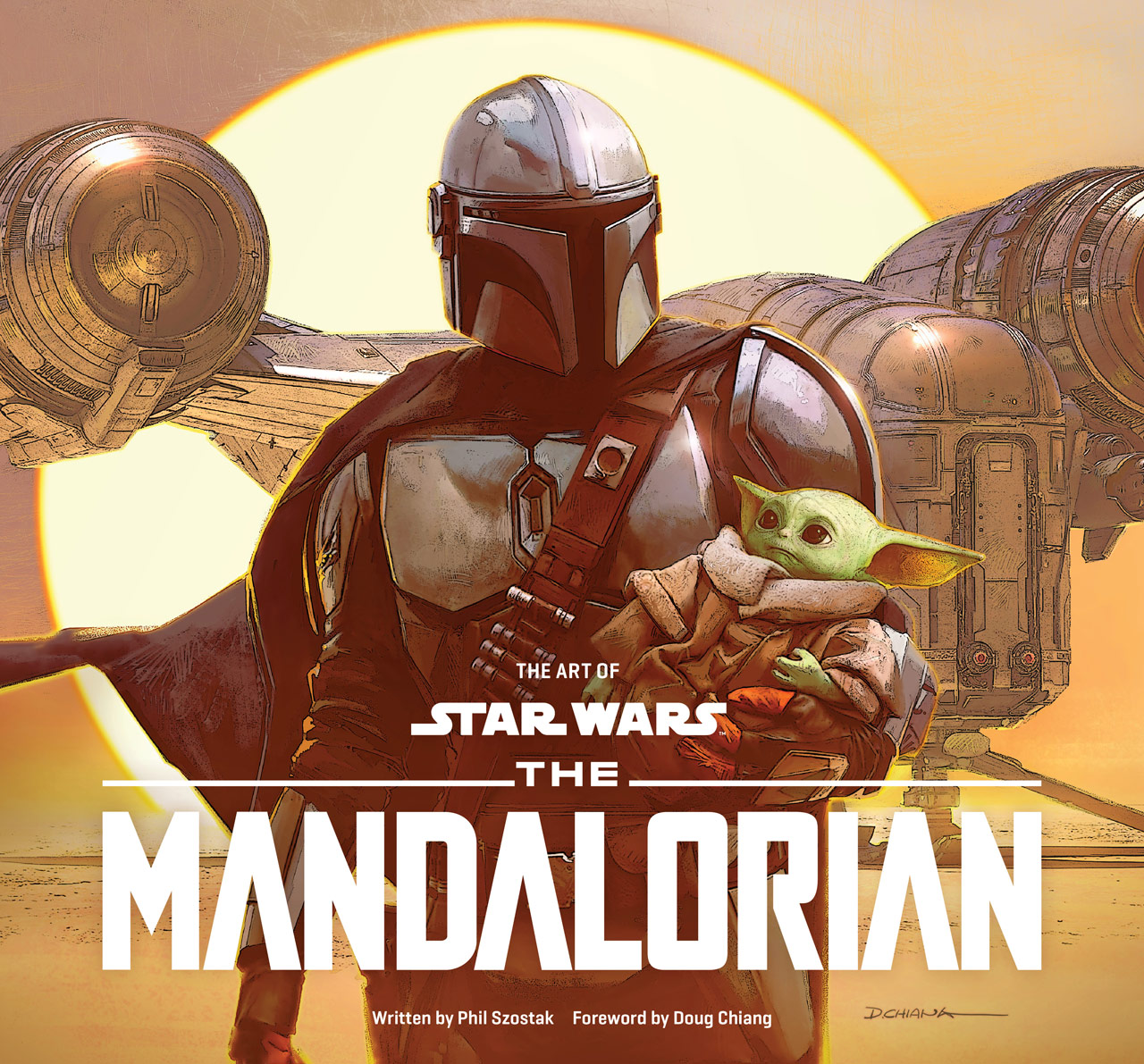 Star Wars 'Art of Mandalorian' cover