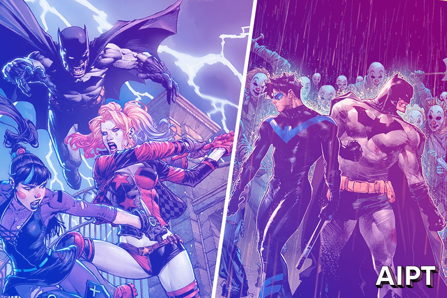 Batman reuniting with the original Robin aka Nightwing in 'The Joker War' this September