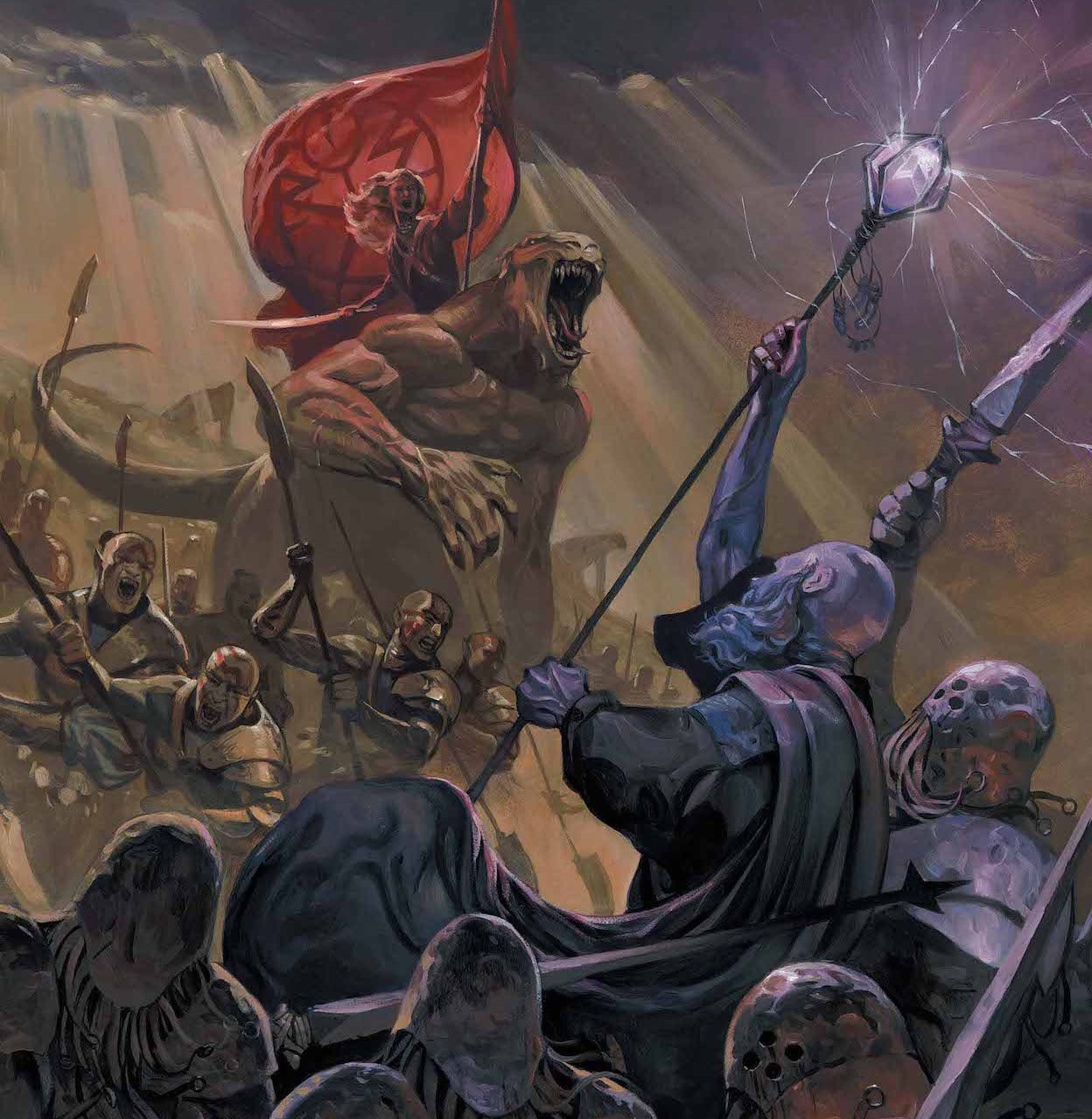 Catapult into 'The Last God Sourcebook' #1 for DnD-style play: An interview with Phillip Kennedy Johnson and Dan Telfer