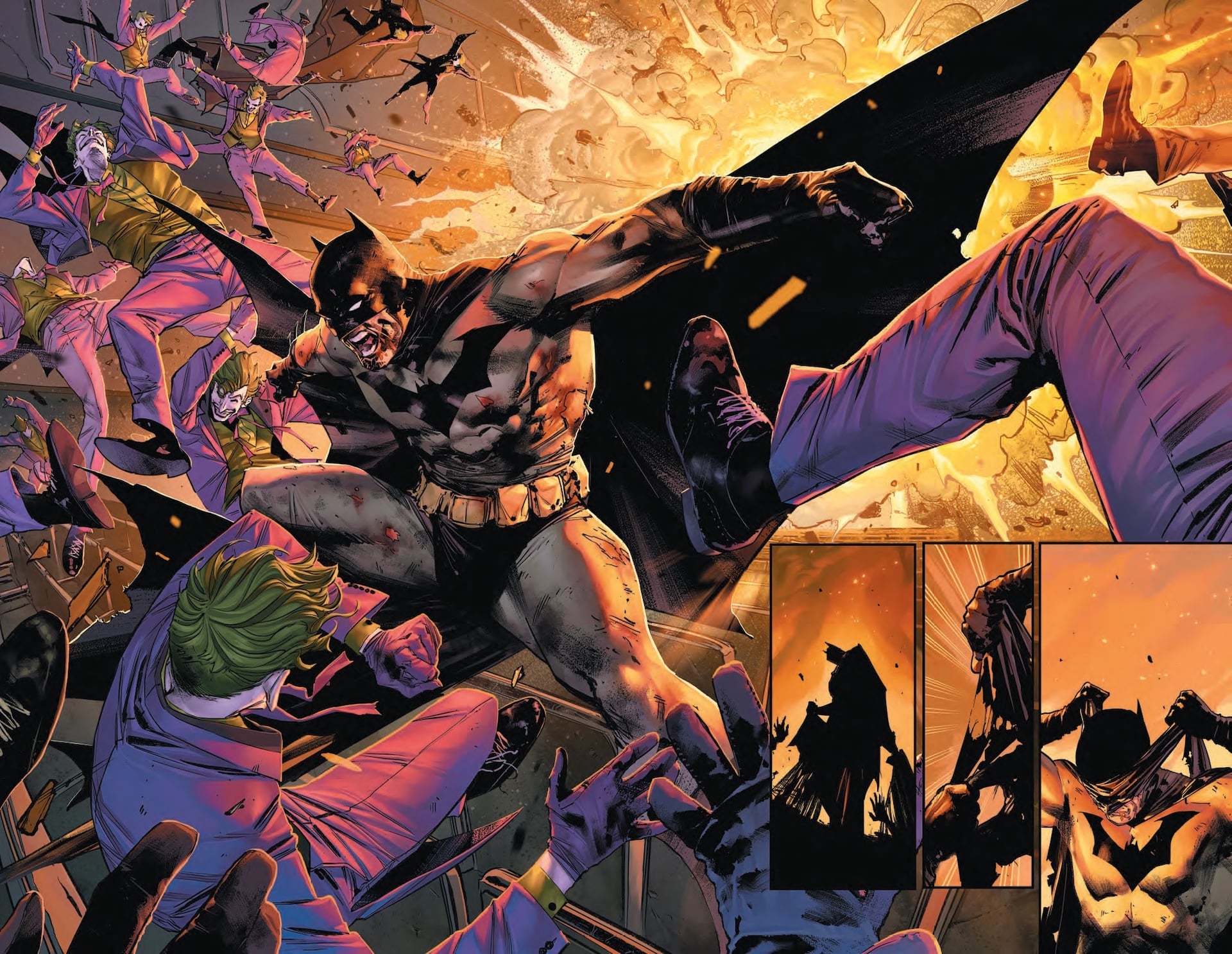 DC First Look: Unlettered Batman #97 preview