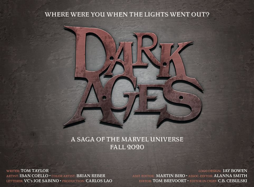 'Dark Ages' Marvel event announced for Fall 2020 in Free Comic Book Day X-Men comic