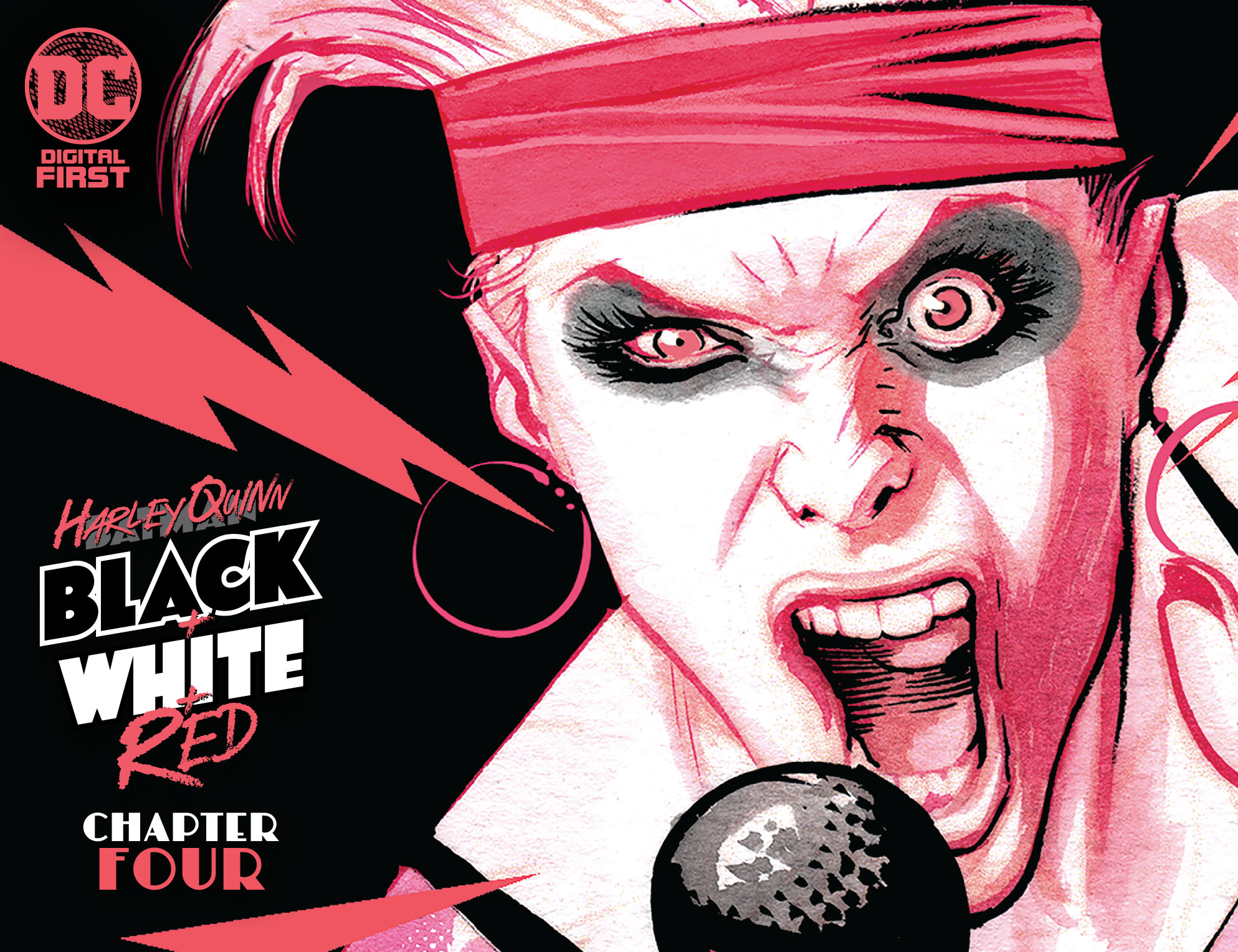 'Harley Quinn Black + White + Red' #4 review