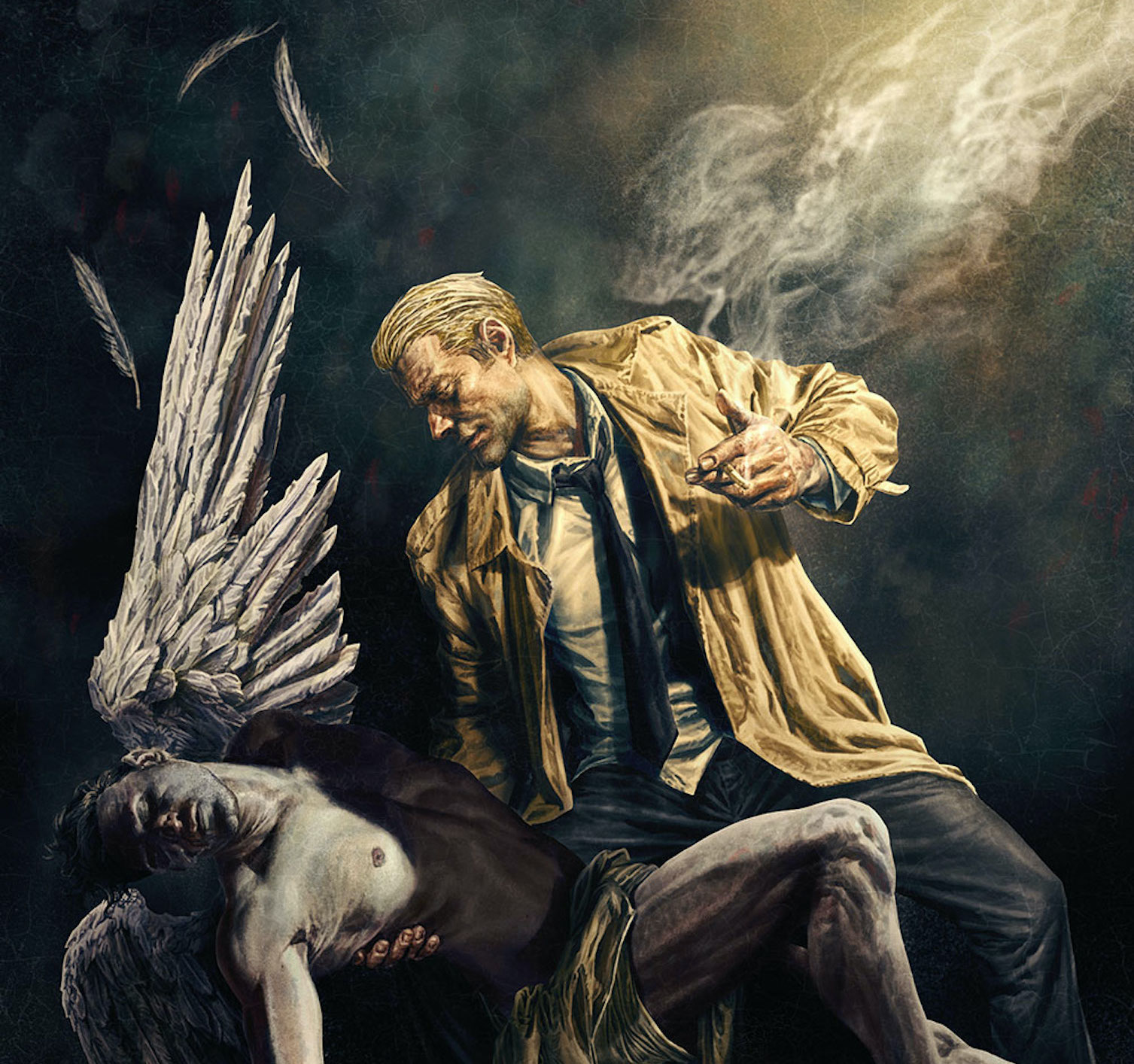 DC First Look: Hellblazer: Rise and Fall unlettered pages