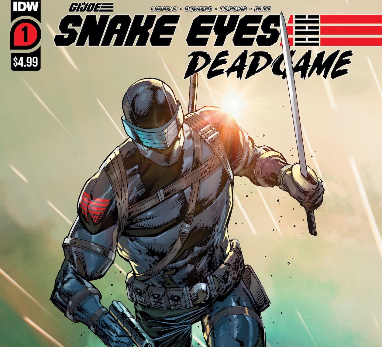 Rob Liefeld's 'Snake Eyes: Deadgame' #1 gets second printing
