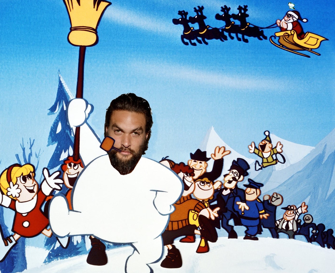 Jason Momoa goes from sea to snow in planned 'Frosty the Snowman' live-action movie