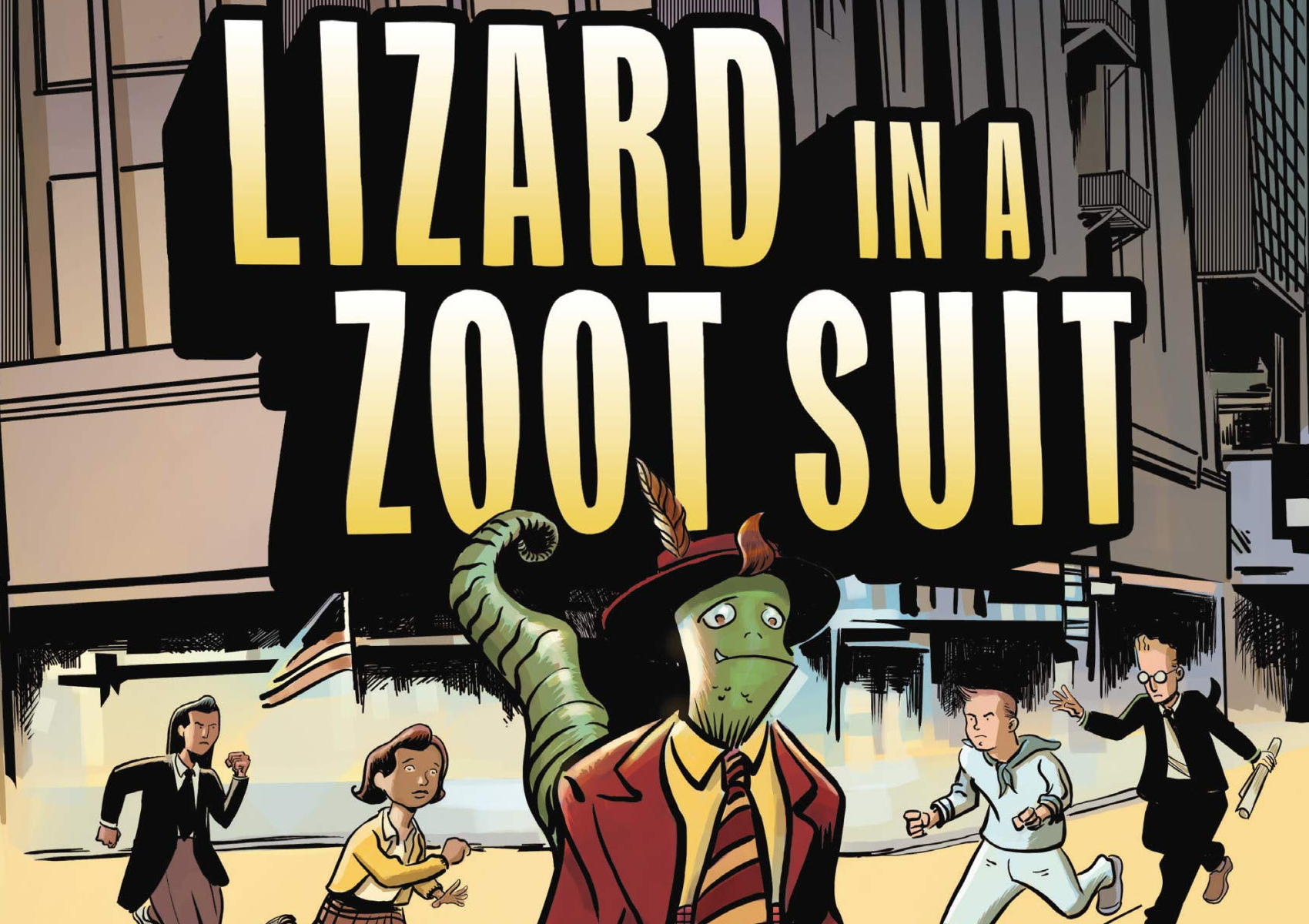 'Lizard in a Zoot Suit' author Marco Finnegan discusses history, writing YA, and cool threads