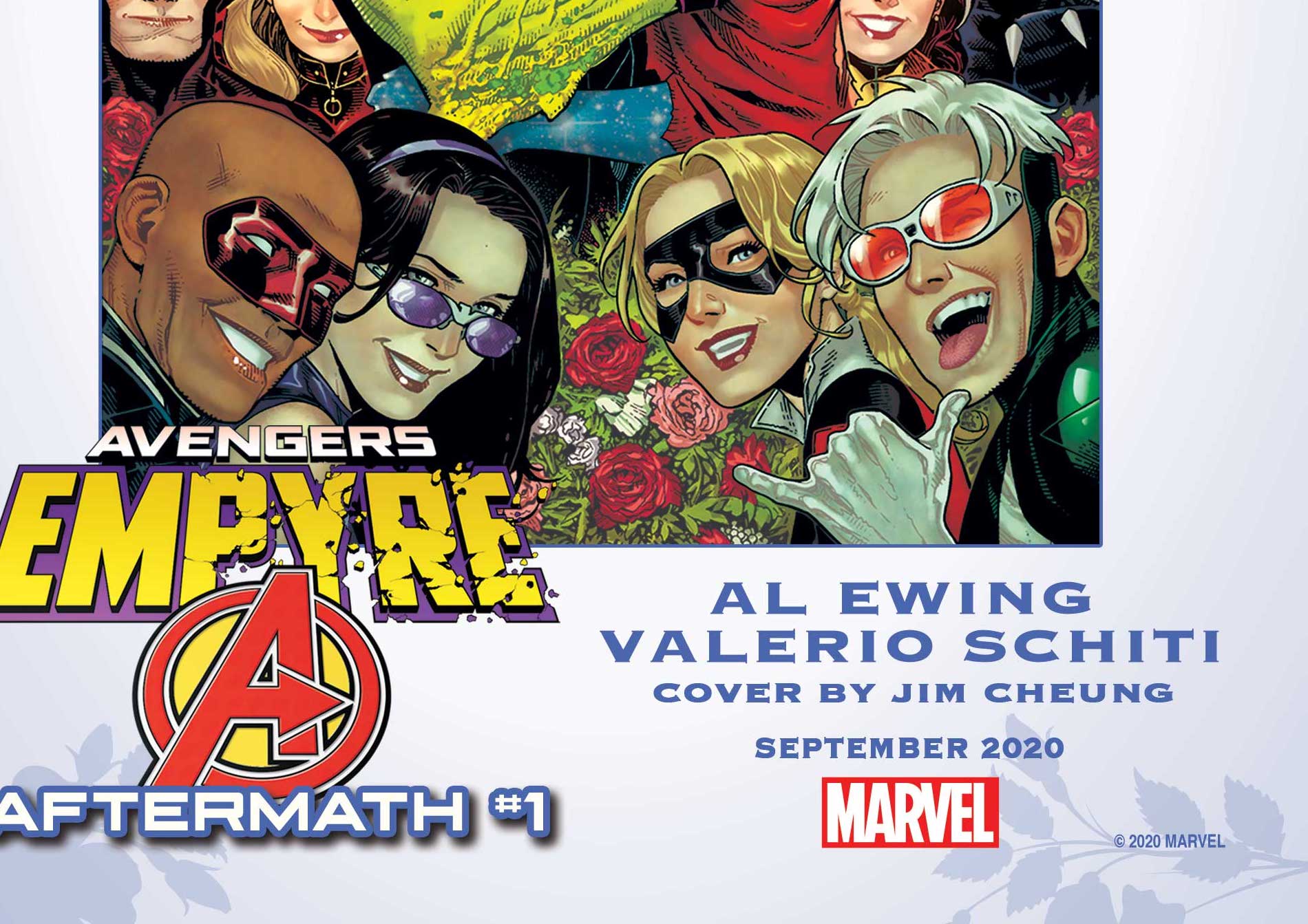 'Empyre: Avengers Aftermath' #1 to celebrate the union of two Marvel heroes