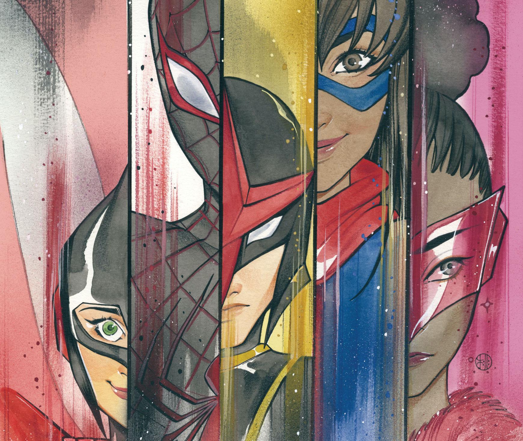 Marvel First Look: Champions #1 variant by Peach Momoko