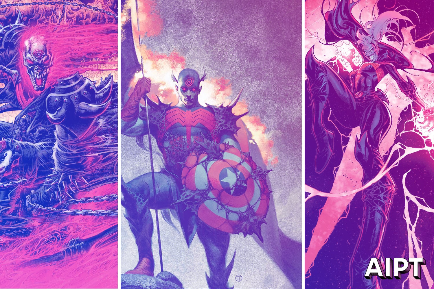 Marvel reveals Knull superhero mashup covers for December 'King in Black' event