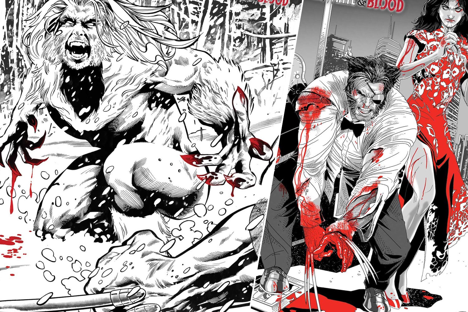 Marvel First Look: Wolverine: Black, White & Blood #2