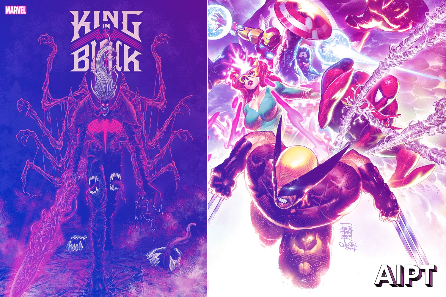 Marvel Comics reveals 'King in Black' #1 variant covers