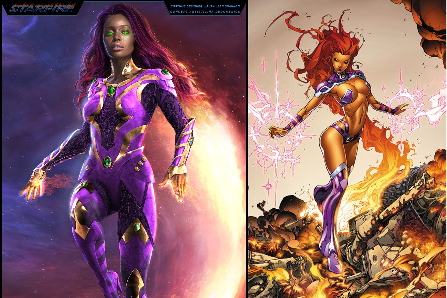 Kenneth Rocafort Red Hood and the Outlaws #1 Starfire costume