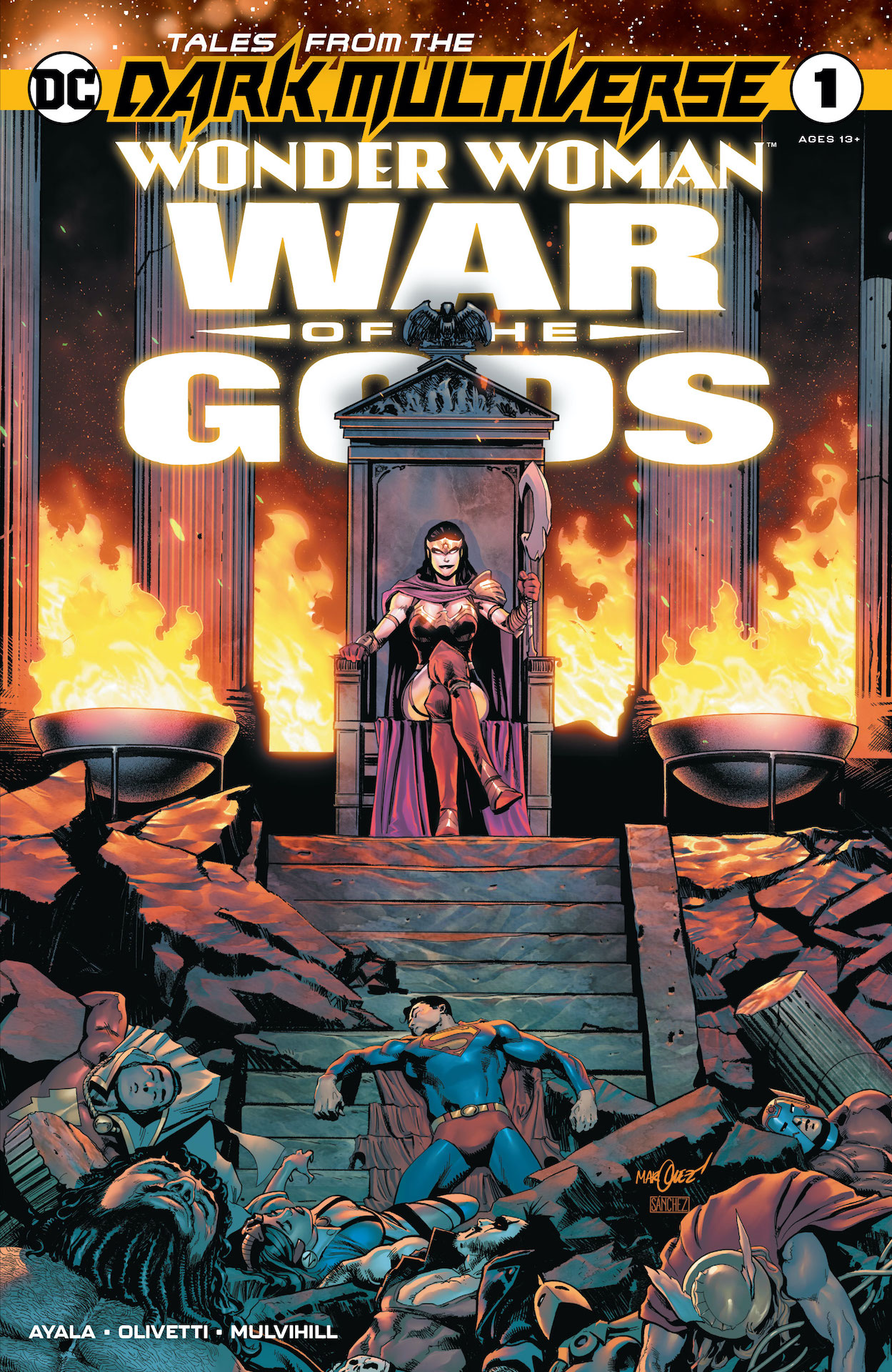 DC Preview: Tales from the Dark Multiverse: Wonder Woman: War of the Gods #1