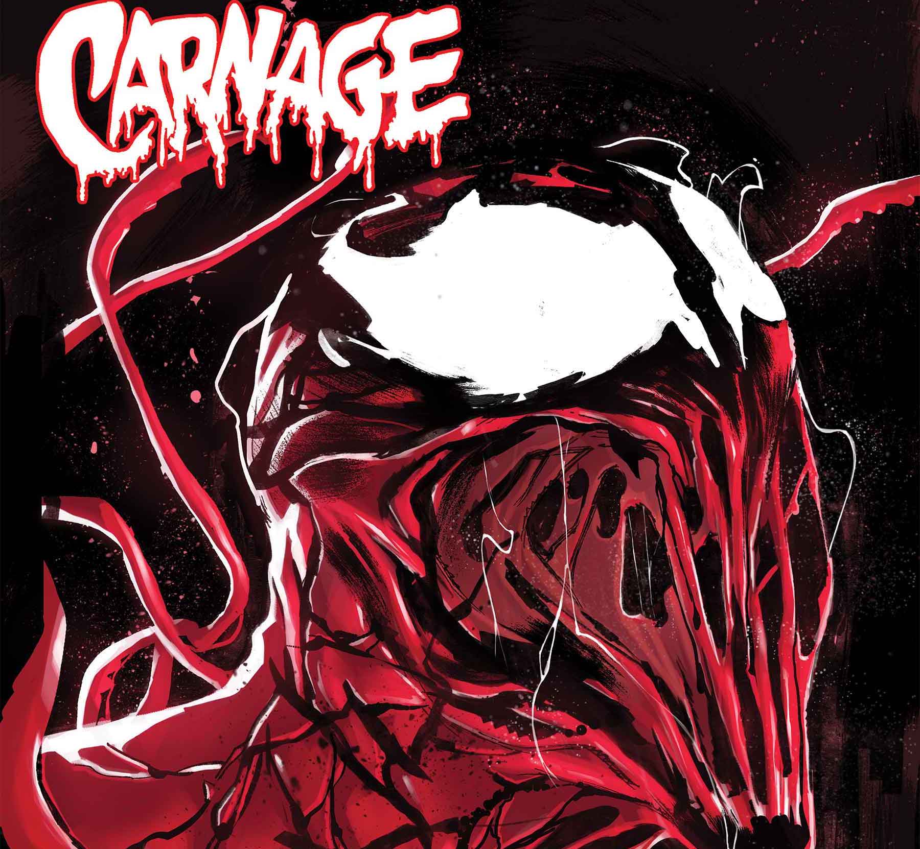 ‘Carnage: Black, White & Blood’ TPB is out now in all its bloody glory