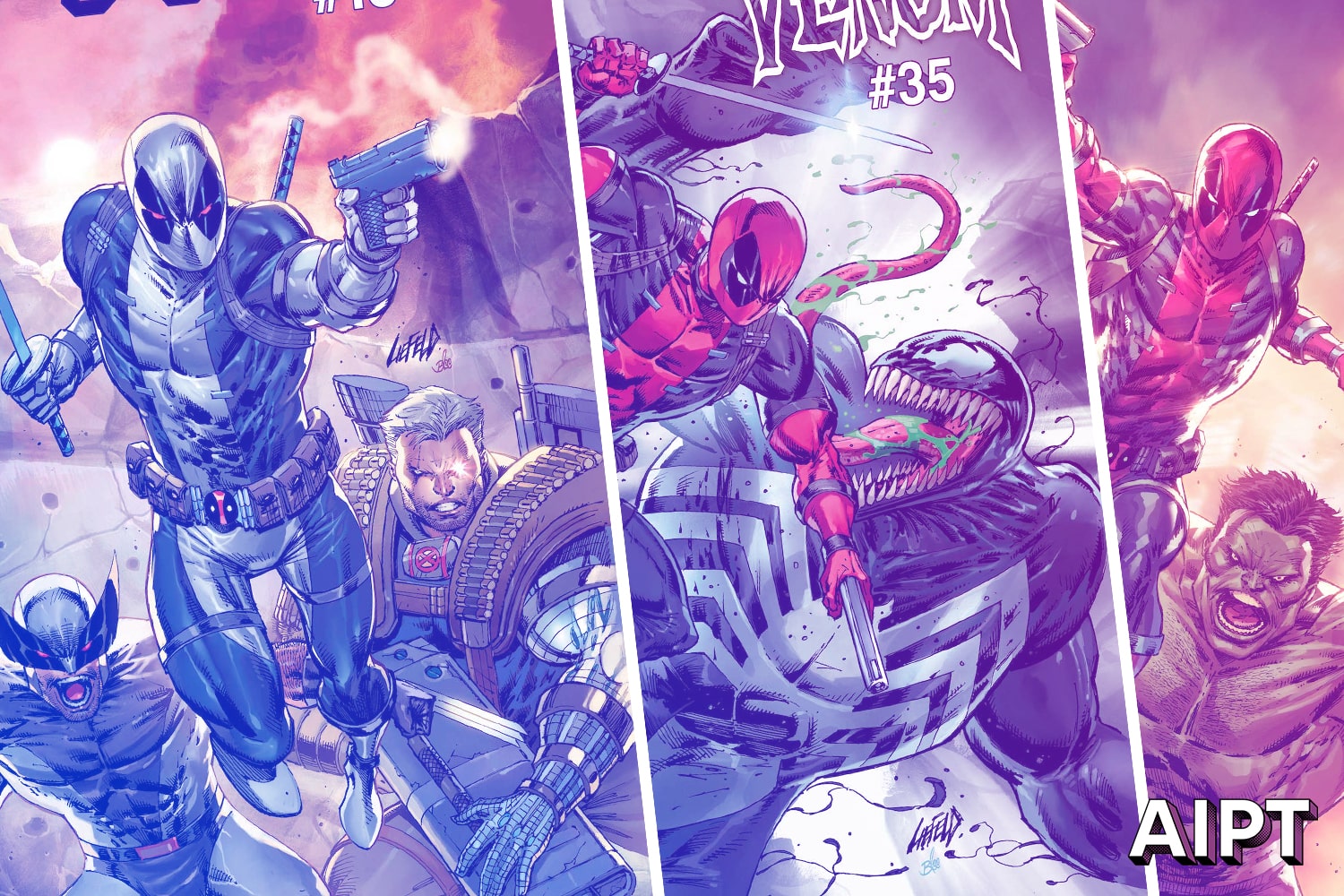 Rob Liefeld is back at Marvel with Deadpool 30th anniversary covers
