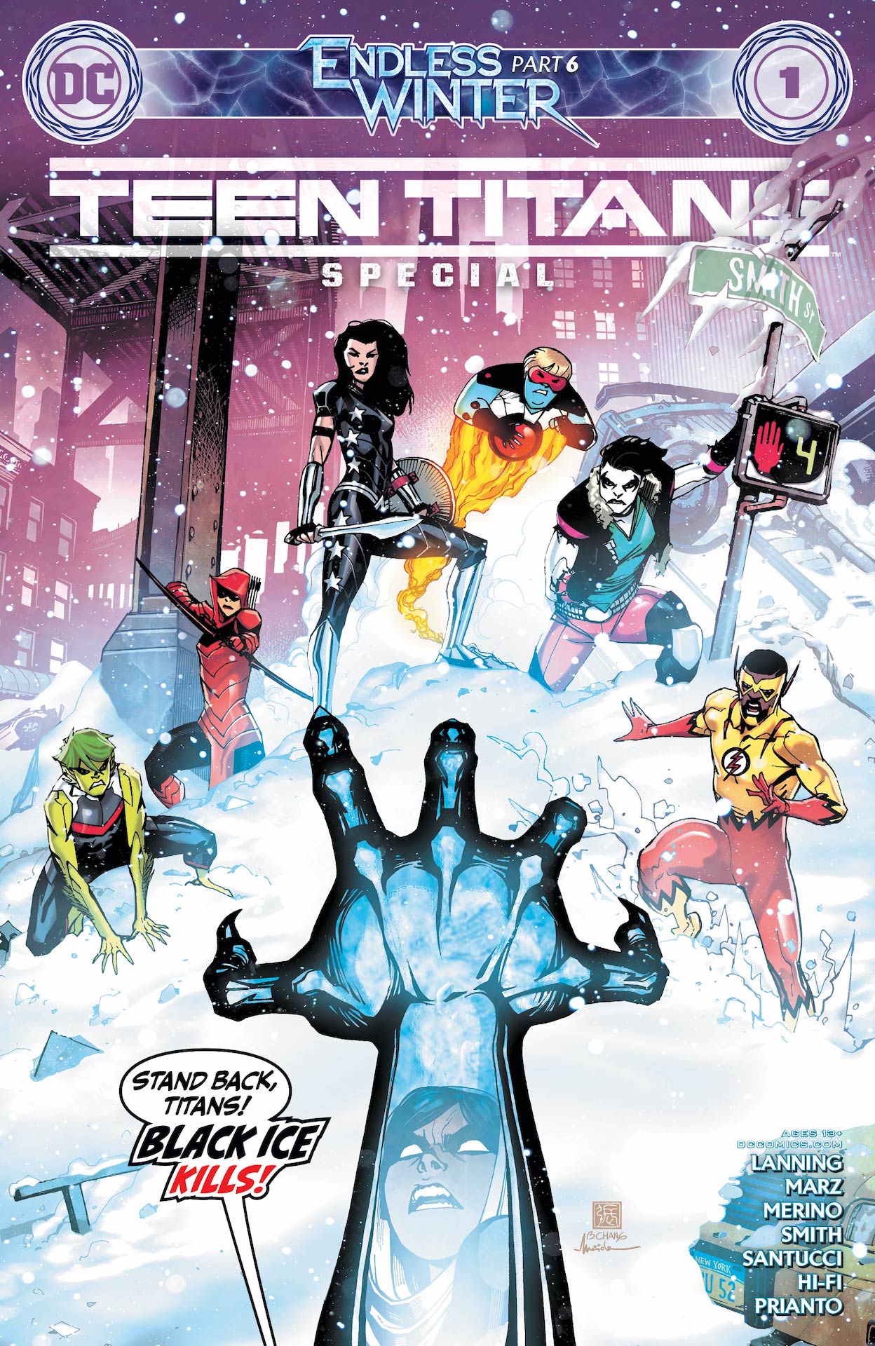 DC Preview: Teen Titans: Endless Winter Special #1