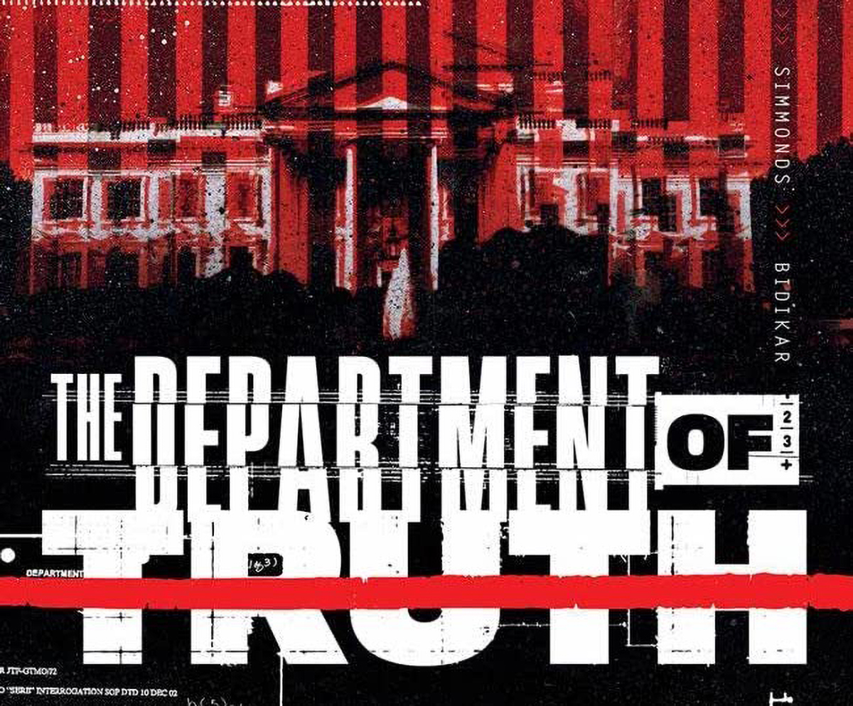 'The Department of Truth' optioned for development as a television series