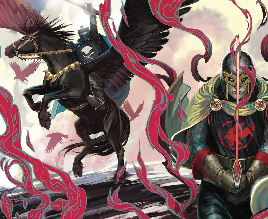 Marvel unveils Stephanie Hans 'Black Knight' connecting covers