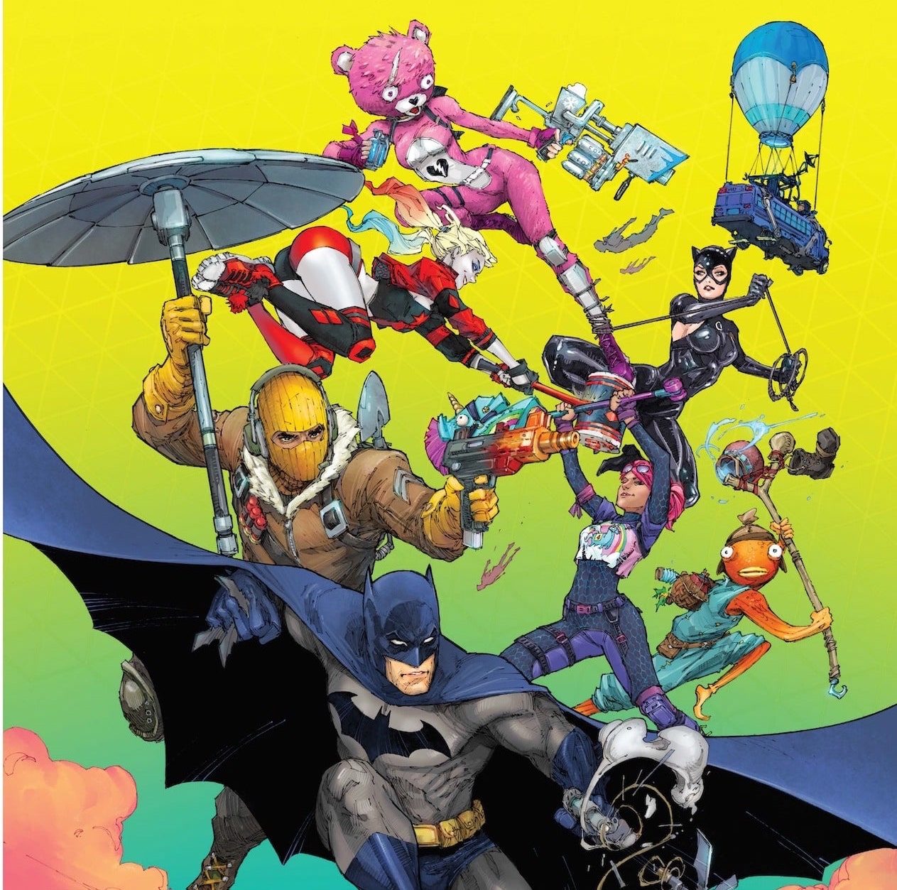 DC Comics and Epic Games publishing 'Batman/Fortnite: Zero Point' April 2021