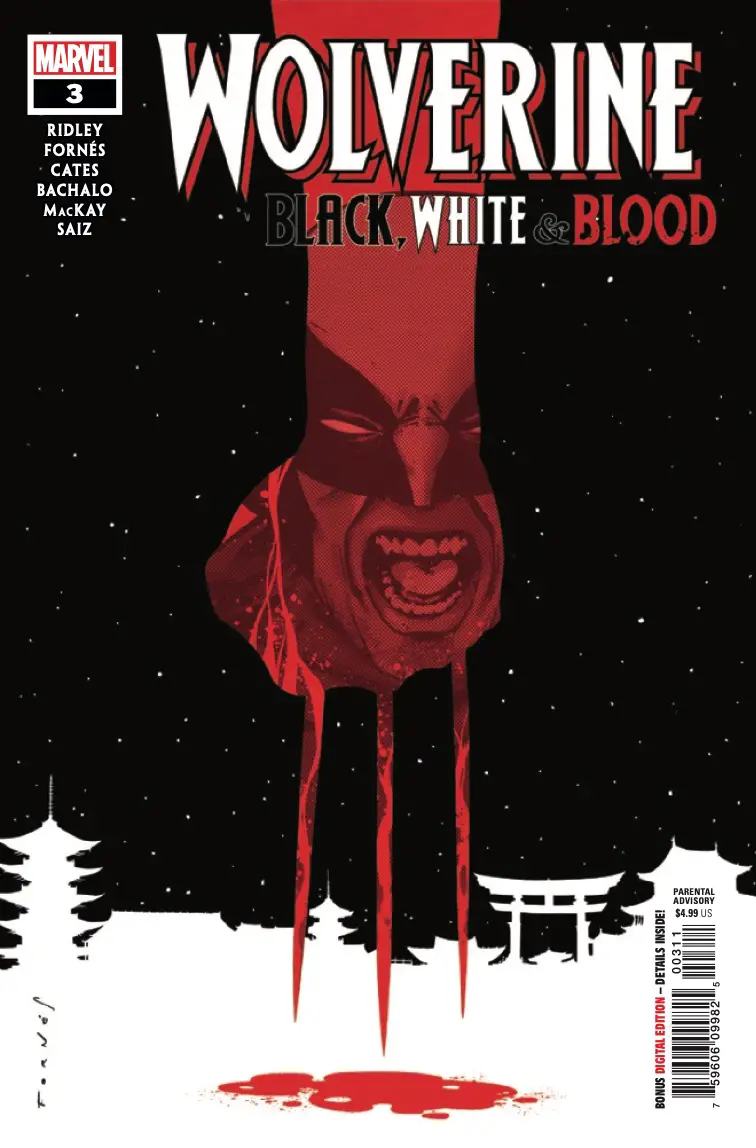 Marvel Preview: Wolverine: Black, White & Blood #3