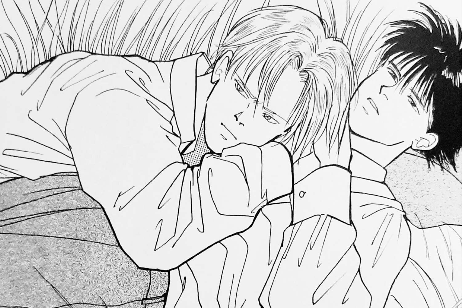 Two boys together clinging: Queer male intimacy and 'Banana Fish'