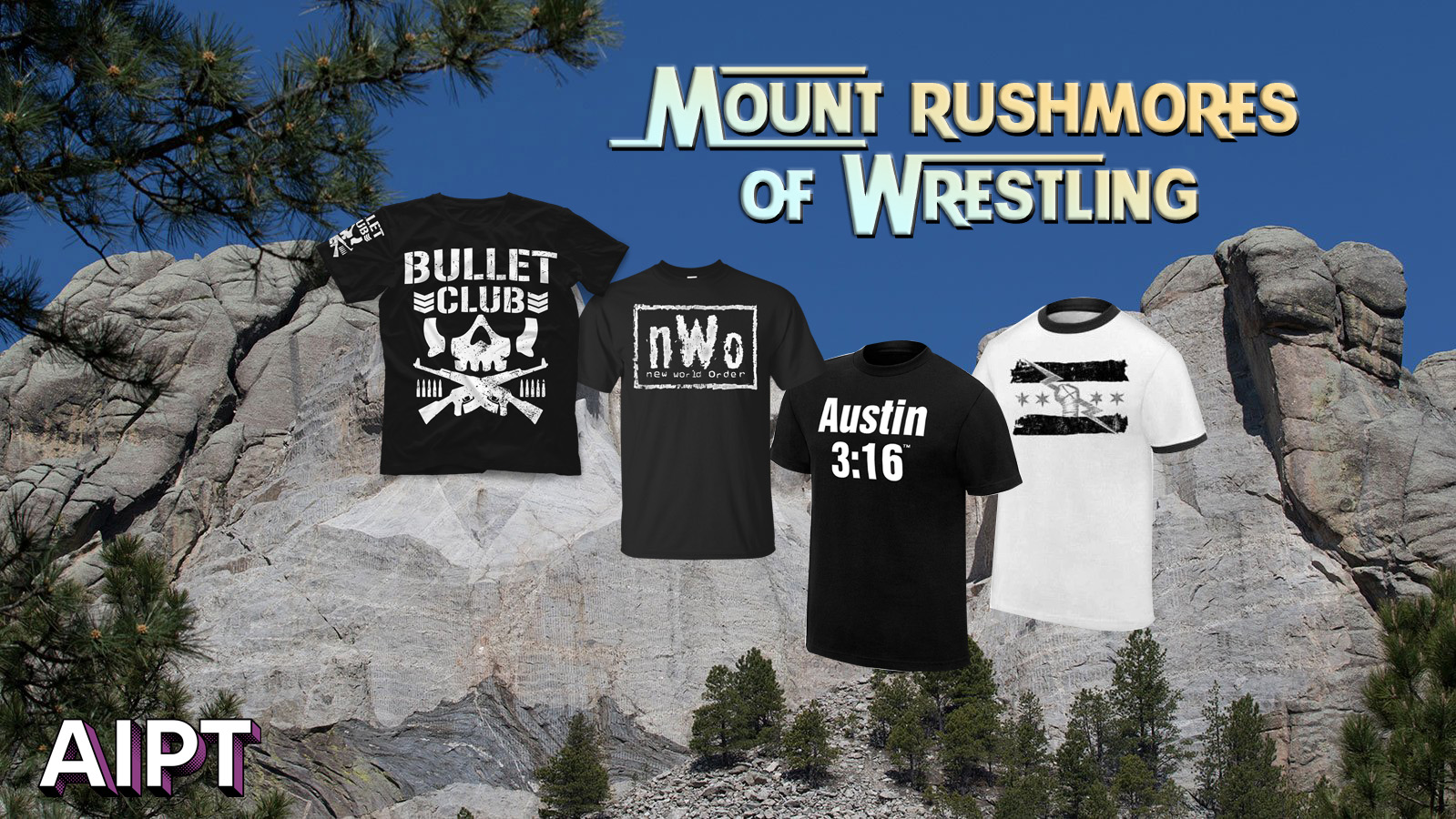 Mt. Rushmores of Wrestling: Merchandise