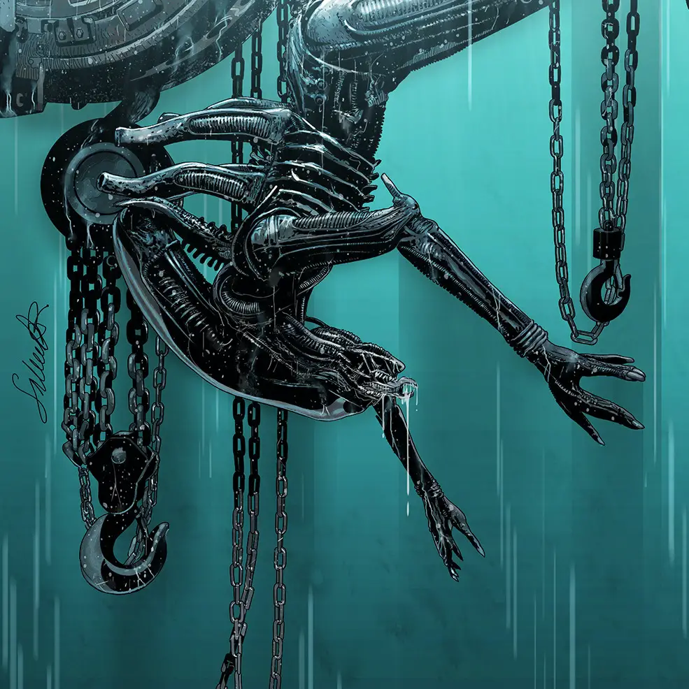 Marvel reveals 'Alien' #1 gets second printing and new cover by Larocca