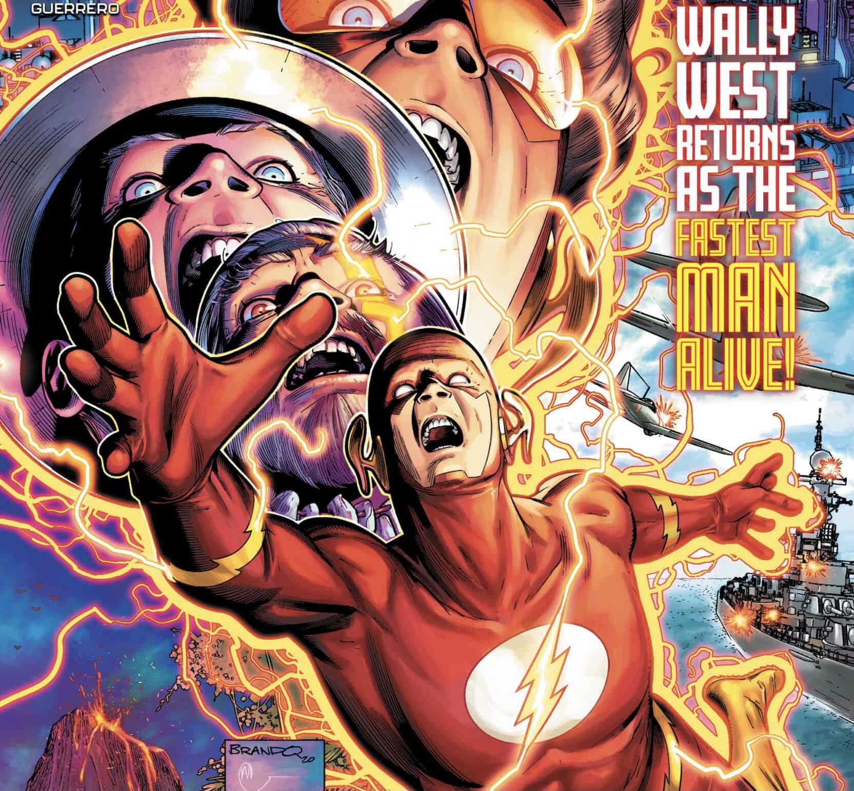 The Flash #768 cover by Brandon Peterson