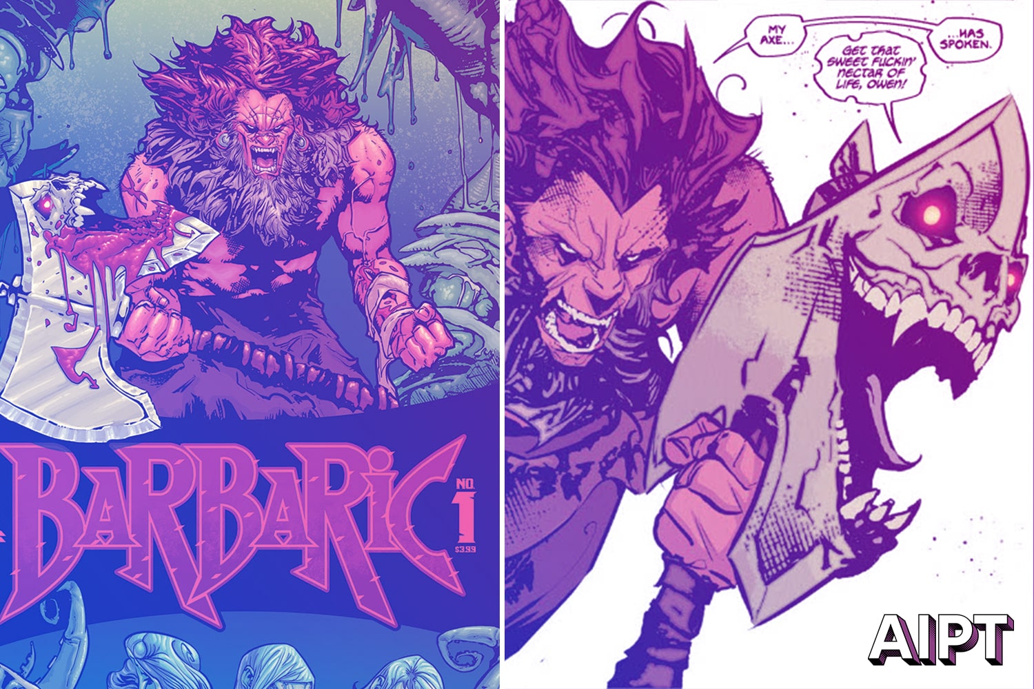 Vault Comics First Look: Barbaric #1