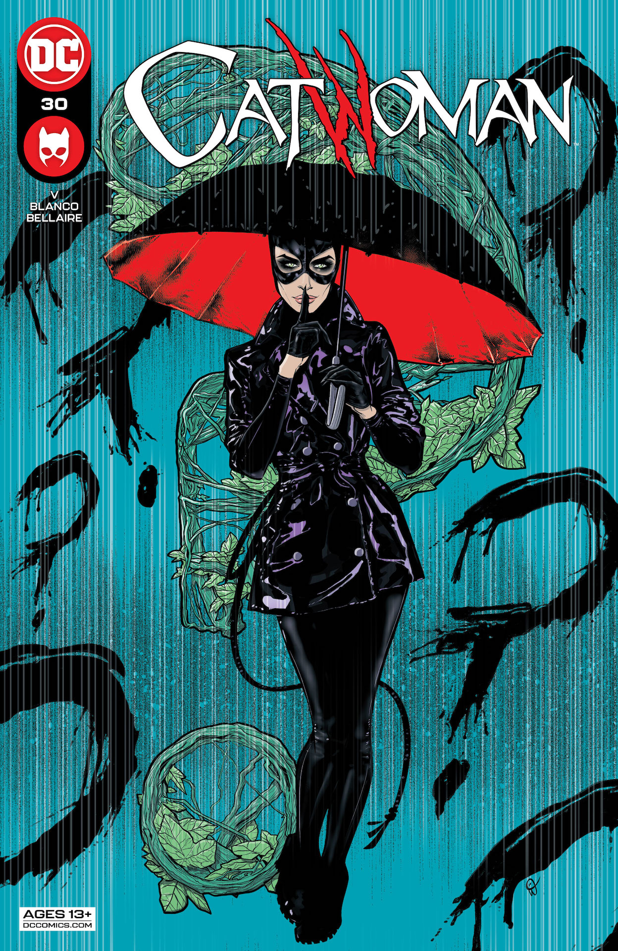 'Catwoman' #30 criss-crosses Gotham in the rain