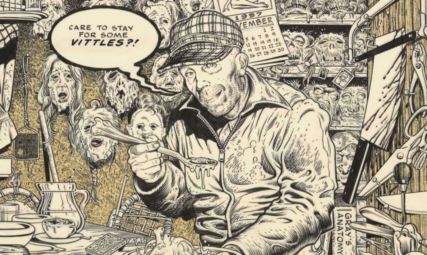 Eric Powell talks mayhem, artistic license in new Ed Gein graphic novel