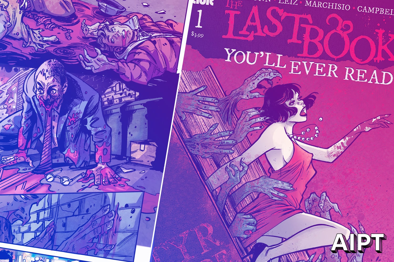 Vault Comics signals 'The Last Book You'll Ever Read' #1 gets second printing