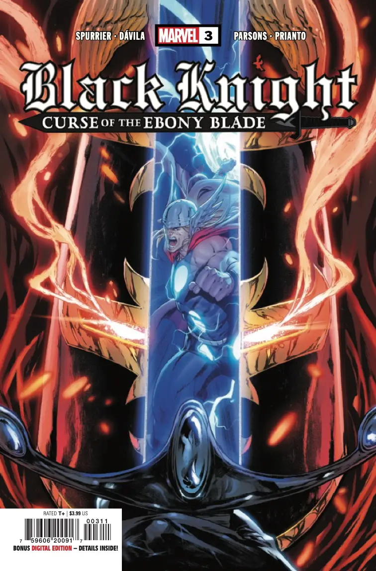 Marvel Preview: Black Knight: Curse of the Ebony Blade #3
