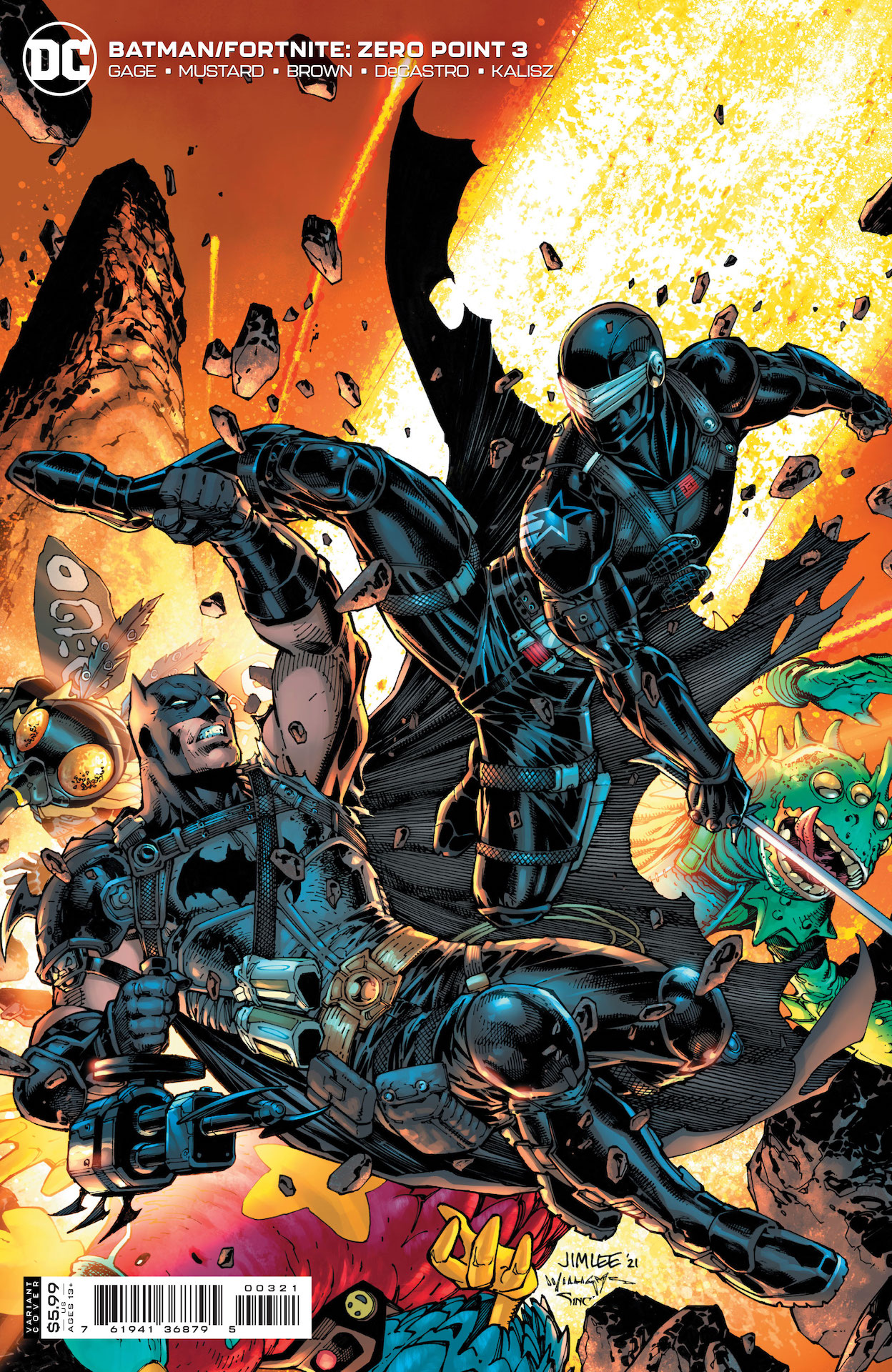 DC Preview: Batman/Fortnite: Zero Point #3