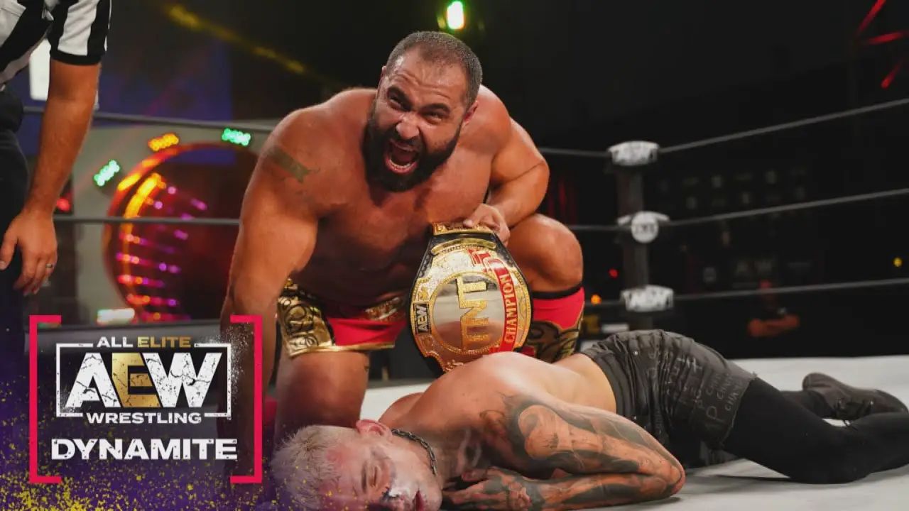 AEW Dynamite - Miro defeats Darby Allin to become TNT Champion