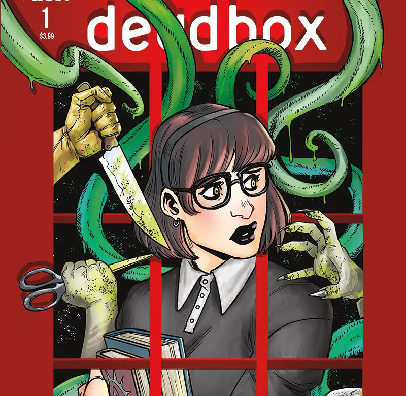 Vault announces comics series 'Deadbox' a cursed DVD machine horror title
